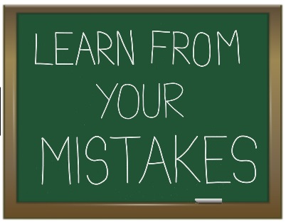 Learn from your mistakes pic